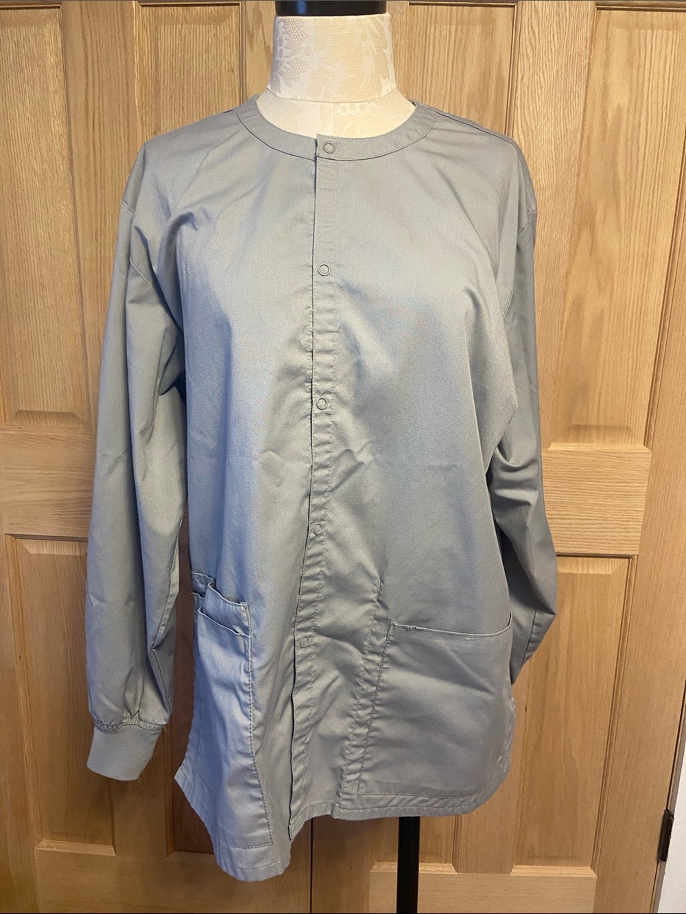 WonderWink Grey Scrub Jacket